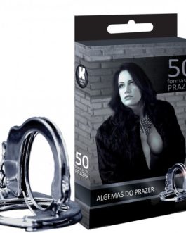 ALGEMA CROMADA 50 FORMAS DE PRAZER – 50 TONS