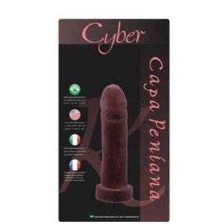 CAPA PENIANA CYBER 16X3,5CM – COR CHOCOLATE