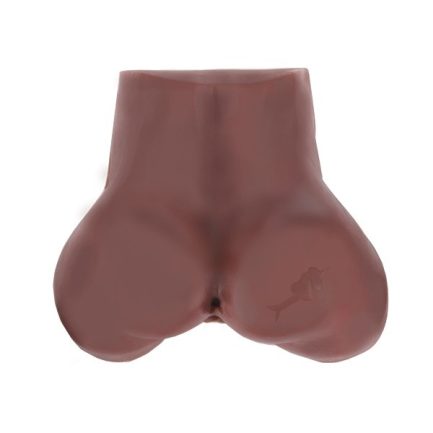 BUNDA REALÍSTICA COR CHOCOLATE - Imagem 2