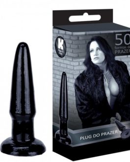 PLUG PRETO 11X2,5CM – 50 TONS
