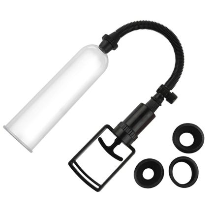 BOMBA PENIANA MANUAL IMPORTADA COM ANEL DE VAGINA - Imagem 3