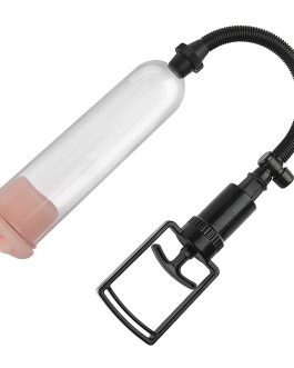 BOMBA PENIANA MANUAL IMPORTADA COM ANEL DE VAGINA