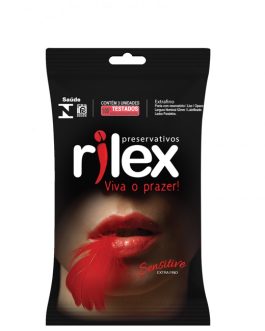 PRESERVATIVO RILEX SENSITIVE EXTRA FINO C/ 3 CAMISINHAS
