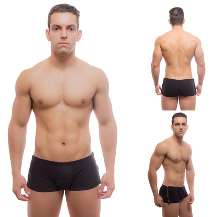 BOXER GOGO BOY FAIXA PRETA