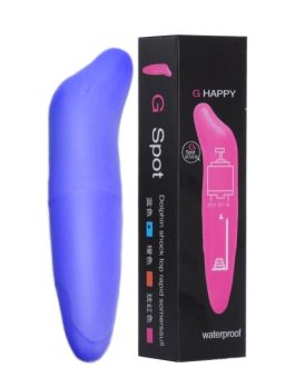 VIBRADOR GOLFINHO PONTO G – AZUL