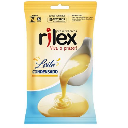 PRESERVATIVO AROMATIZADO – LEITE CONDENSADO